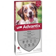 Advantix fialette antiparassitarie per cani oltre 10 KG fino a 25 KG conf. da 6